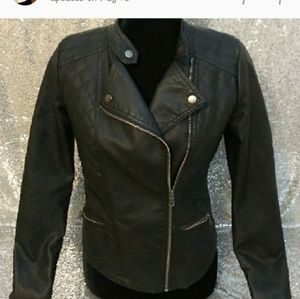Charlotte Russe faux leather jacket